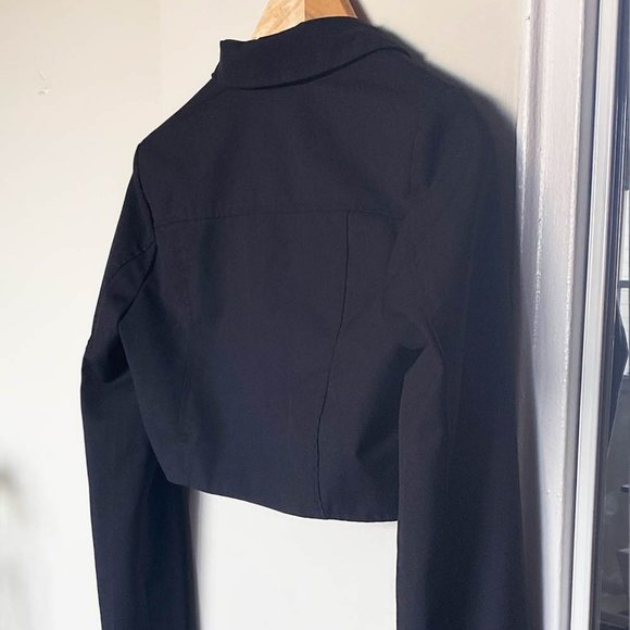 Black Bolero Blazer - Picture 4 of 8